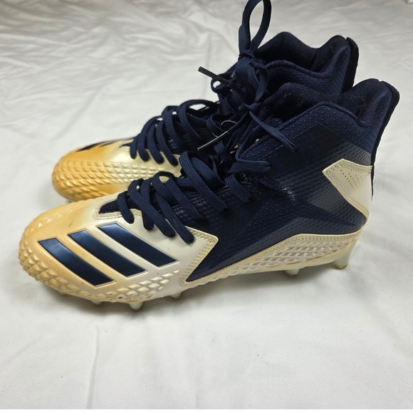 adidas Other - ADIDAS FREAK X CARBON MID FOOTBALL CLEATS MENS SIZE 8 NAVY/GOLD. NO BOX